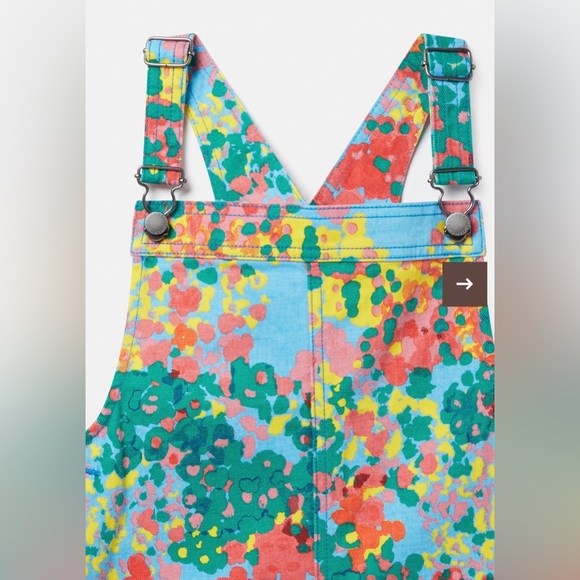 Stella McCartney Kids Floral Splash Dress - Picture 8 of 9